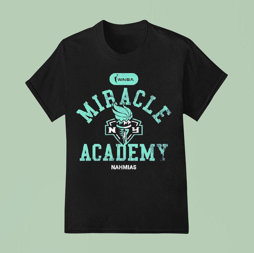 Wnba Miracle Academy New York Liberty Basketball T Shirt