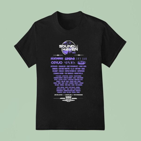 Wobble Factory Sound Haven Lineup T Shirt