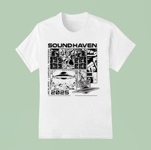 Wobble Factory Sound Haven Ufo T Shirt