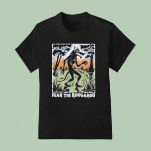 Wolf In Forest Fear The Rougarou T Shirt