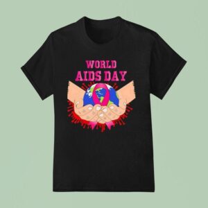 World Aids Day Earth Awareness T Shirt