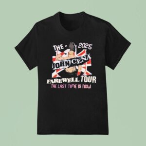 Wwe John Cena The Farewell Tour The Last Time Is Now London T Shirt