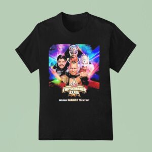Wwe Triplemania Xxiii On Saturday August Th With Vikinggo Vs Mysterio Vs Dragon Lee Vs Americano For The Aaa Mega Championship T Shirt