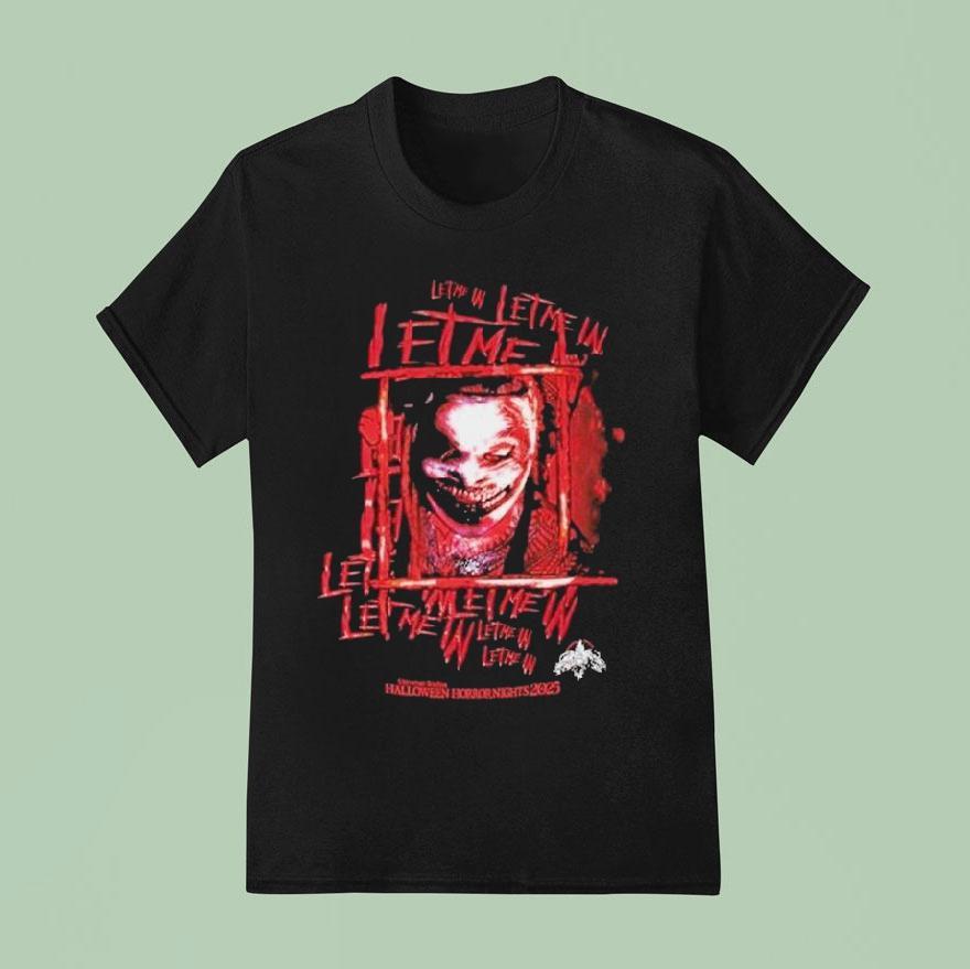 Wyatt Sick Let Me Halloween Horror Nights T Shirt