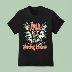 Xplr Forever Undead Skeleton Wings T Shirt