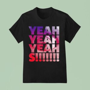 Yeah Yeah Yeahs Stacked Logo Eye T Shirt