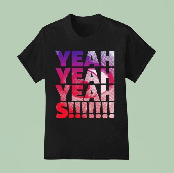 Yeah Yeah Yeahs Stacked Logo Eye T Shirt