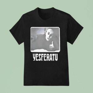 Yesferatu Horror Character T Shirt