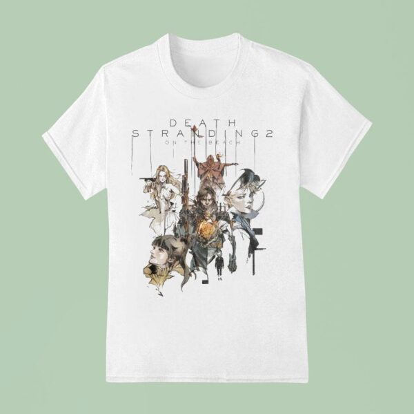Yoji Death Stranding On The Beach T Shirt
