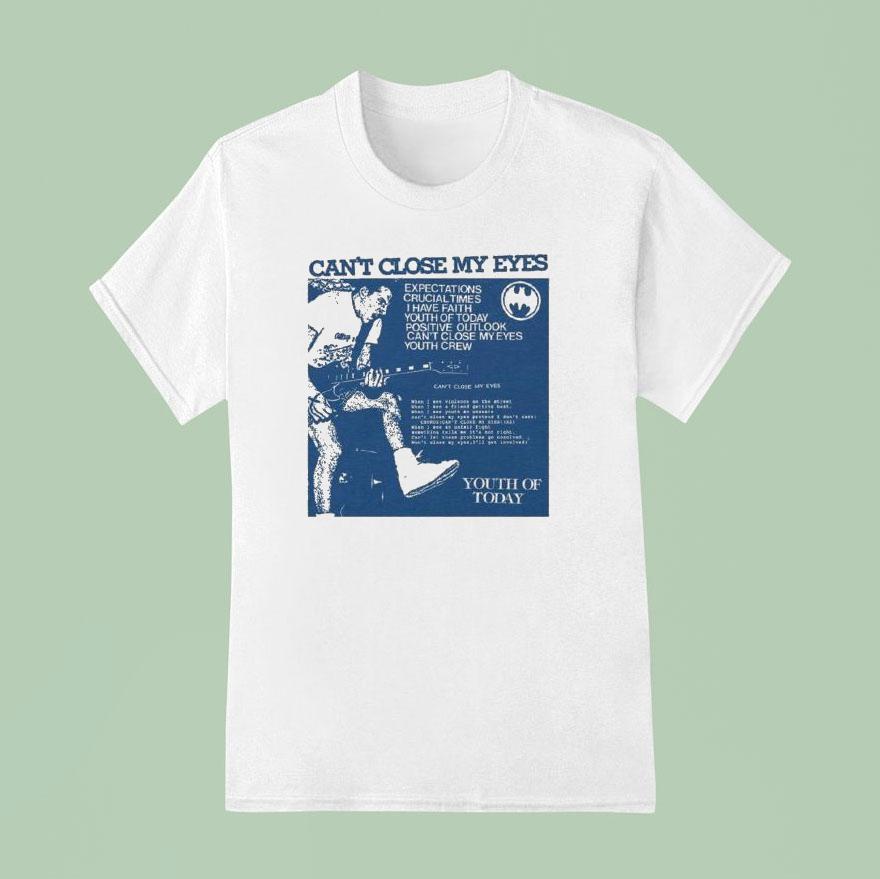 Youth Of Today Can T Close My Eyes Live T Shirt
