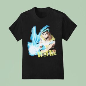 Yusuke Spirit Wave Mega Yuyu Hakusho T Shirt