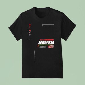 Zane Smith Front Row Motorsports Speedy Cash Car Graphite T Shirt