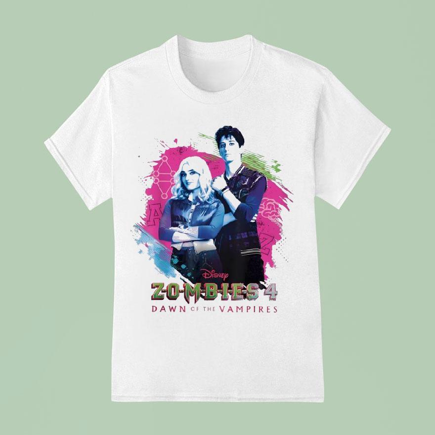 Zed And Addison Zombies Dawn Of The Vampires Disney Channel Original Movie T Shirt