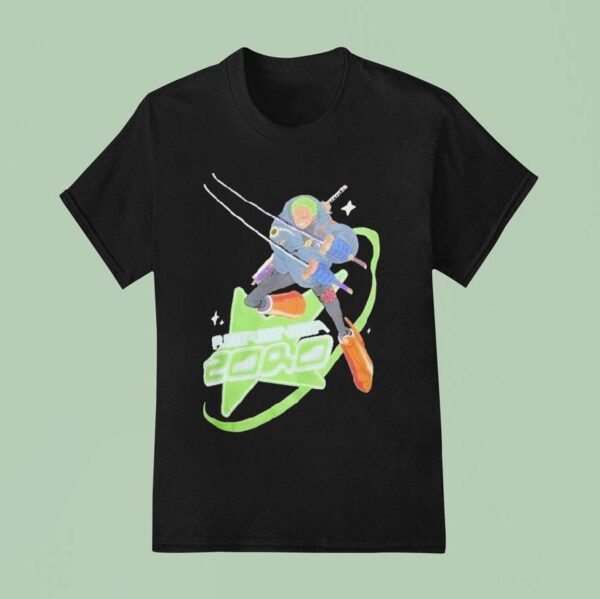 Zoro Futuristic Samurai T Shirt