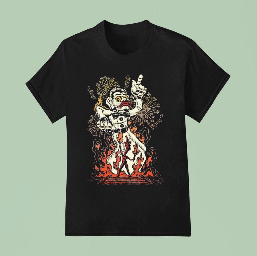 Zozobra Burn Hombre Burn T Shirt