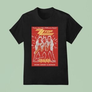 Zztop All Ages Welcome Danava Tour T Shirt