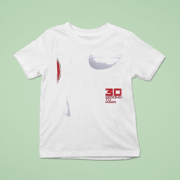 Seconds To Mars Distressed Logo T Shirt