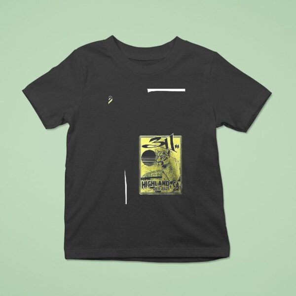 Highland California Aug T Shirt