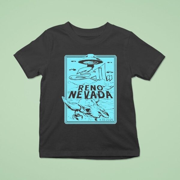Tour Reno Nevada August Ufo T Shirt