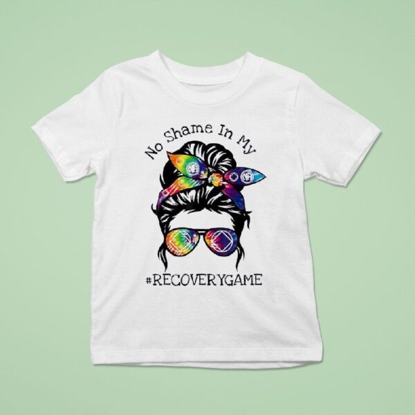 A Girl No Shame In My Recoverygame T Shirt