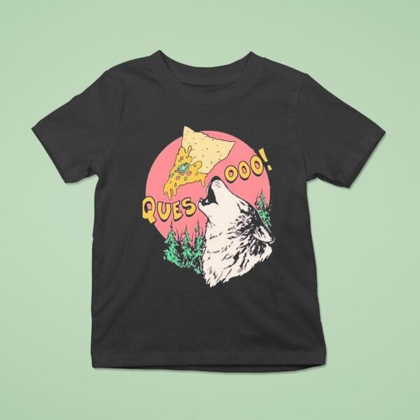 A Wolf Howling For Cheese Dip And Tortilla Chips T Shirt