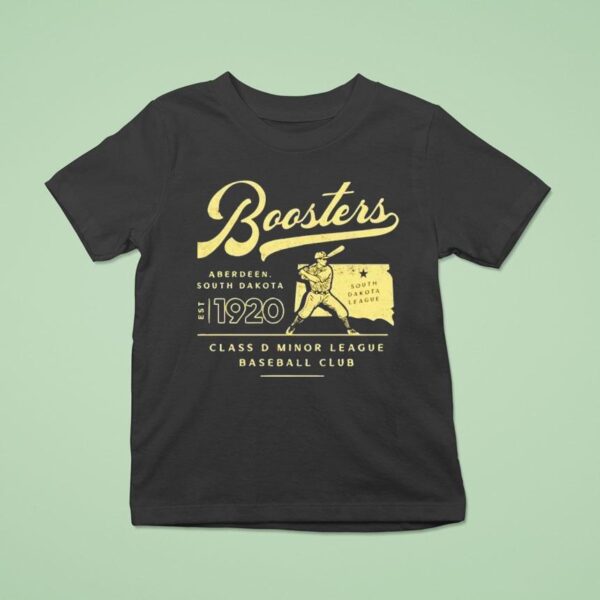 Aberdeen Boosters South Dakota Vintage Defunct Baseball Teams T Shirt