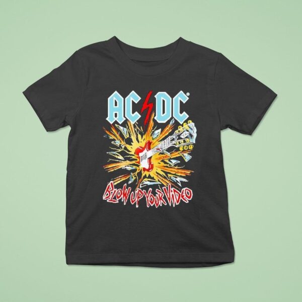 Ac Dc Blow Up Your Video T Shirt