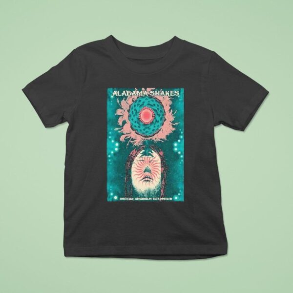 Alabama Shakes Aug Isleta Amphitheater Event Head T Shirt