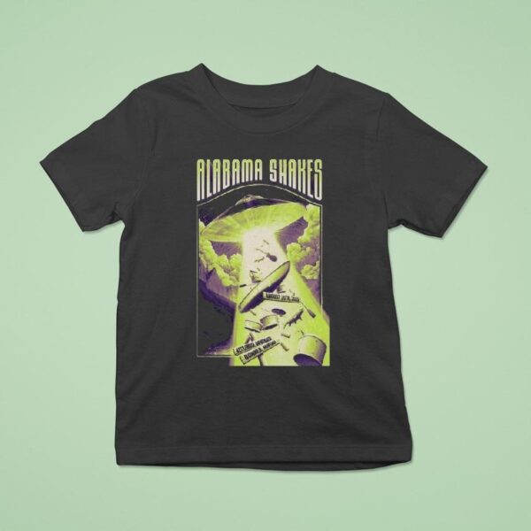 Alabama Shakes Tour Bonner Montana Ufo T Shirt
