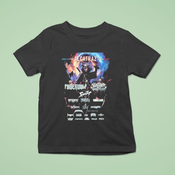 Alcatraz Festival August At Kortrijk Belgium Lineup Headliners Theme Samurai T Shirt