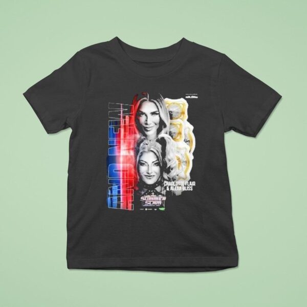 Alexa Bliss And Charlotte Flair Summer Slam T Shirt