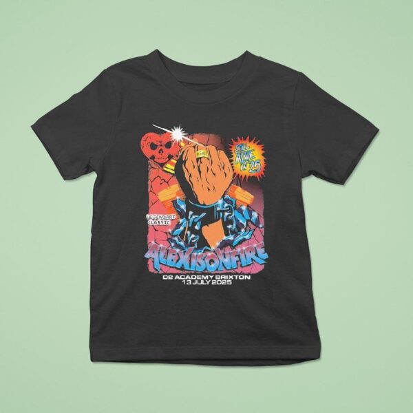 Alexisonfire Brixton Academy Legendary Classic Still Alive In T Shirt