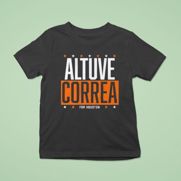 Altuve Correa For Houston Astros T Shirt
