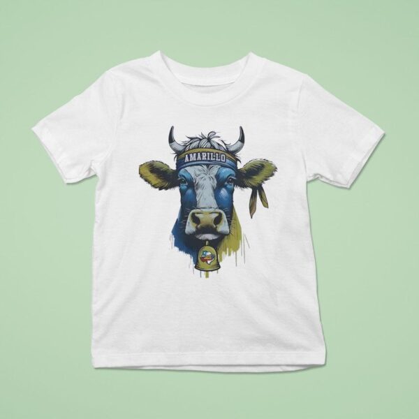 Amarillo Sod Poodles Cow Bell State T Shirt