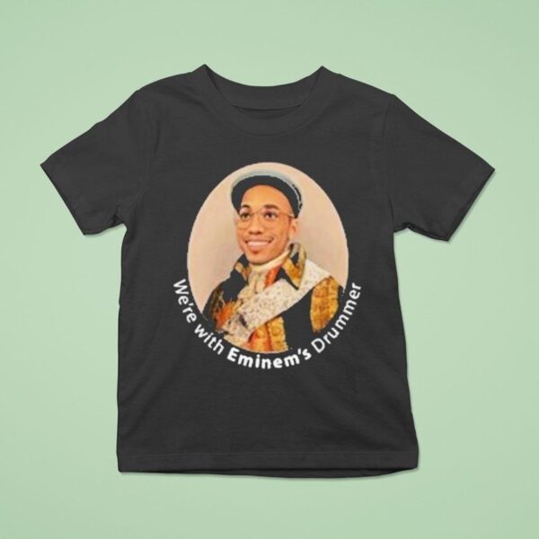Anderson Paak We Re With Eminem S Halftime Drummer T Shirt