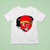 Andy Reid Kansas City Chiefs Coach Mustache Hear T Shirt