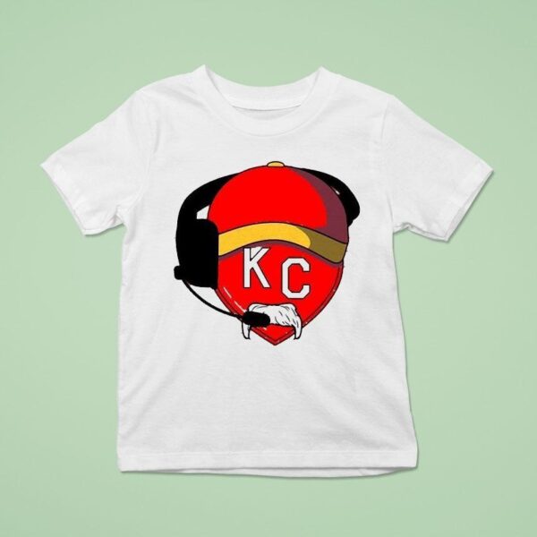 Andy Reid Kansas City Chiefs Coach Mustache Hear T Shirt