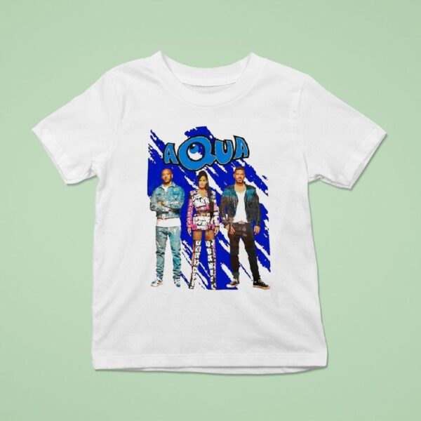 Aqua Photo T Shirt