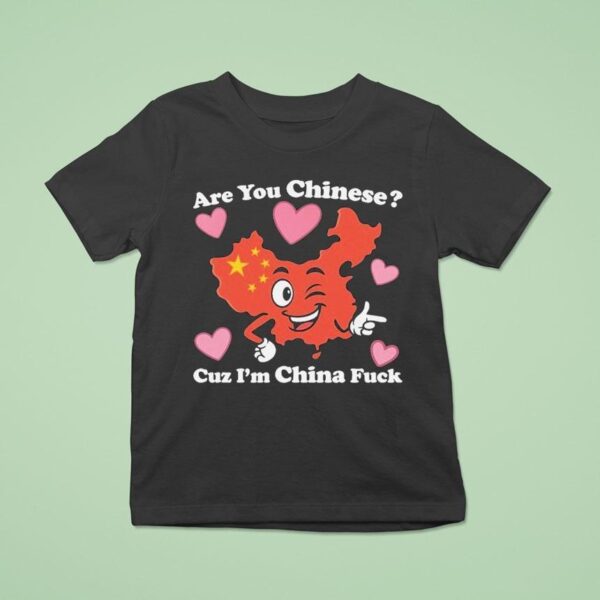 Are You Chinese Cuz I M China Fuck T Shirt
