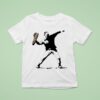 Assault With A Deli Weapon Style Flower Thrower T Shirt