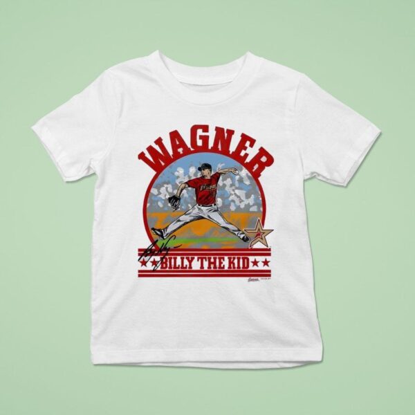 Astros Billy Wagner Signature Billy The Kid Houston Astros T Shirt