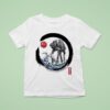 At At The Great Wave Off Kanagawa And Japanese Enso Ar T Shirt