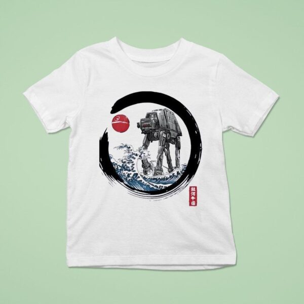 At At The Great Wave Off Kanagawa And Japanese Enso Ar T Shirt