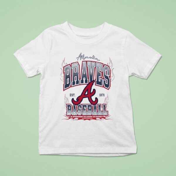 Atlanta Braves Baseball Est Speedway Classic T Shirt