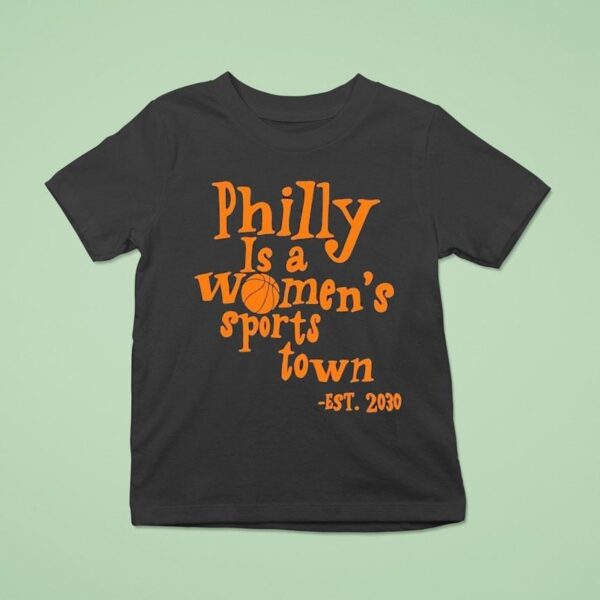 Aubrey Plaza Wearing Philly Is A Women S Sports Town Est T Shirt