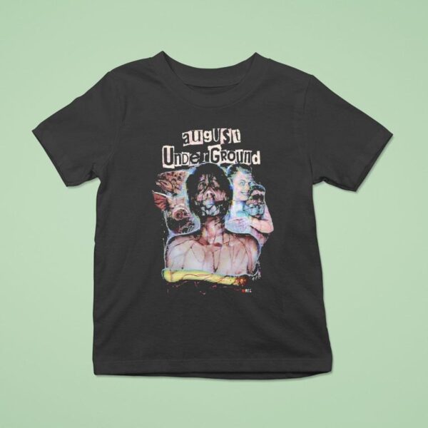 August Underground Glitch Iconic Kidnap Artwork Jonny Bush Unusual Horror T Shirt