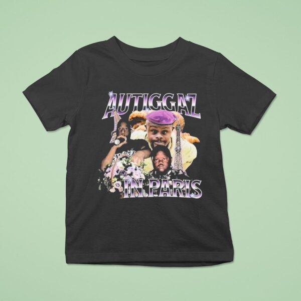 Autiggaz In Paris T Shirt
