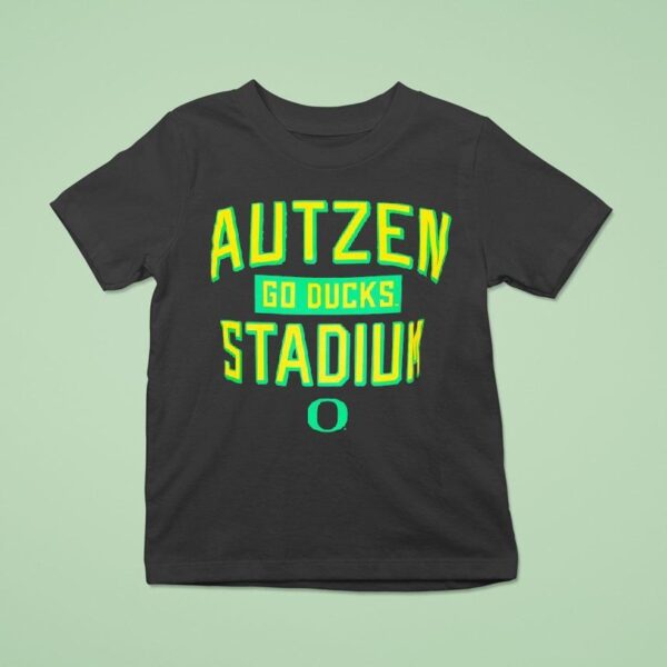 Autzen Go Ducks Stadium Oregon Ducks T Shirt