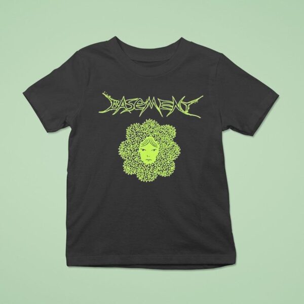 Basement Flower Face T Shirt