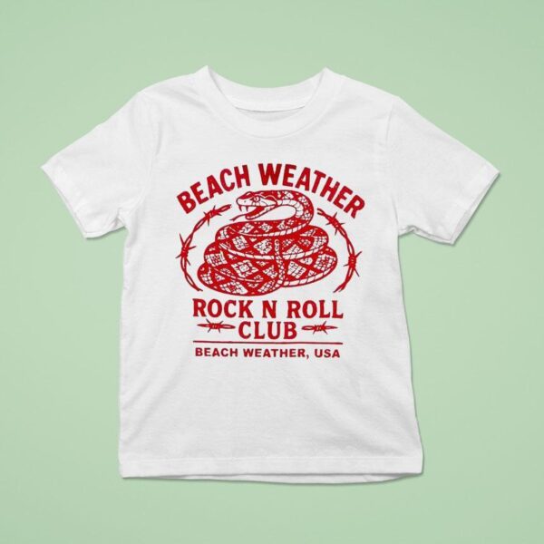 Beach Weather Rock N Roll Club Usa Snake T Shirt